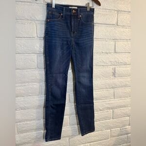 Madewell 10” High Rise Skinny Jeans| Medium Wash
